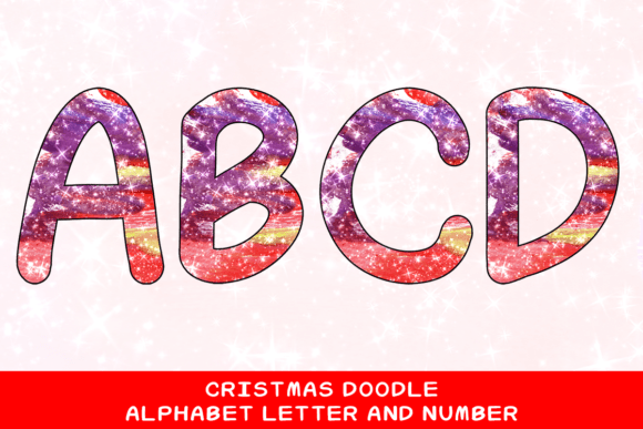 Christmas Doodle Alphabet Letter 56: The Ultimate Creative Asset for Your Next Project