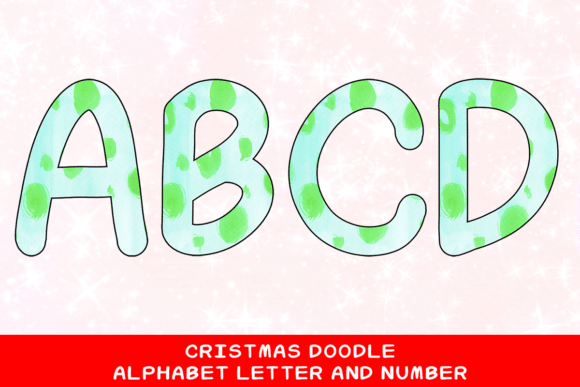 Christmas Doodle Alphabet Letter 71: The Ultimate Creative Asset for Holiday Projects