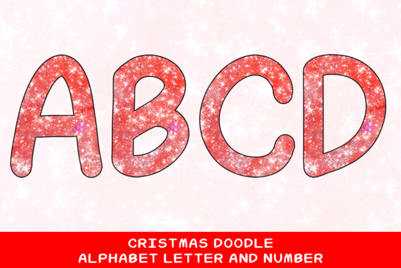 Christmas Doodle Alphabet Letter 72: The Ultimate Design Asset for Holiday Creativity