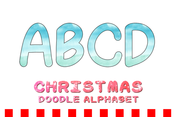 Mastering Festive Design: A Comprehensive Guide to Using Christmas Doodle Alphabet Letter 127