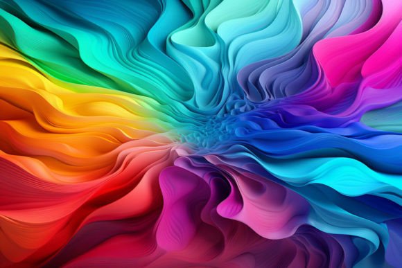 Rainbow Abstract Background