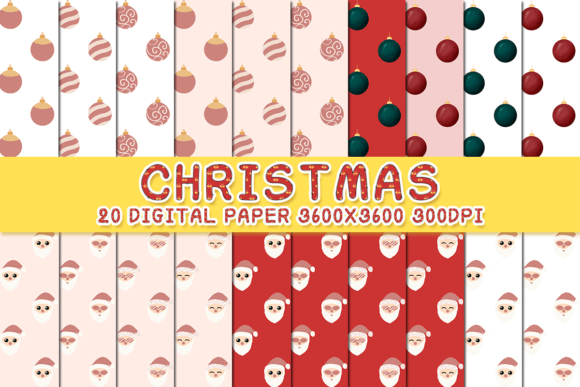 Retro Christmas Digital Papers 5: Integrating Vintage Aesthetics Into Modern Creative Workflows