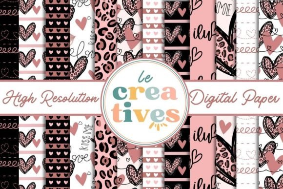 VALENTINE S DAY DIGITAL PAPER